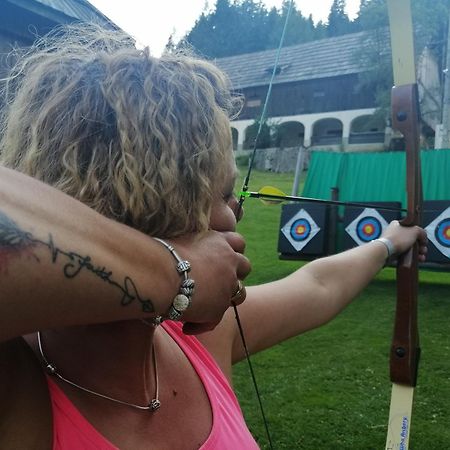 شقة Tourist Farm Gradisnik Solčava المظهر الخارجي الصورة