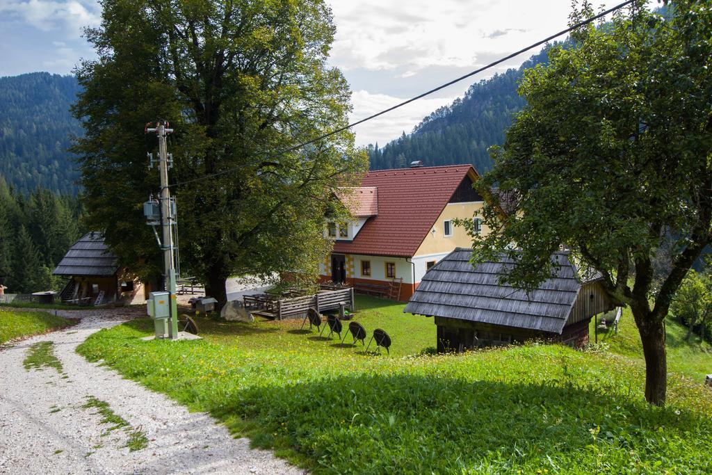 شقة Tourist Farm Gradisnik Solčava المظهر الخارجي الصورة